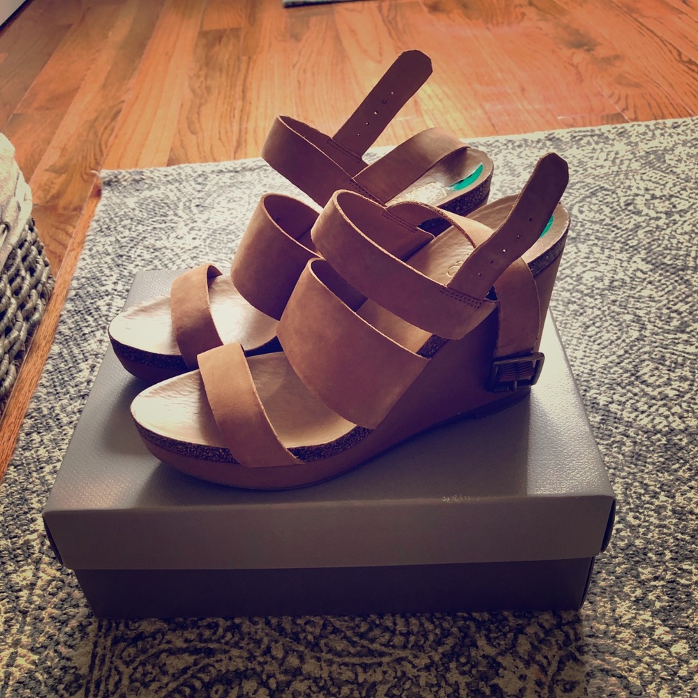 Sandal wedges only worn once :)